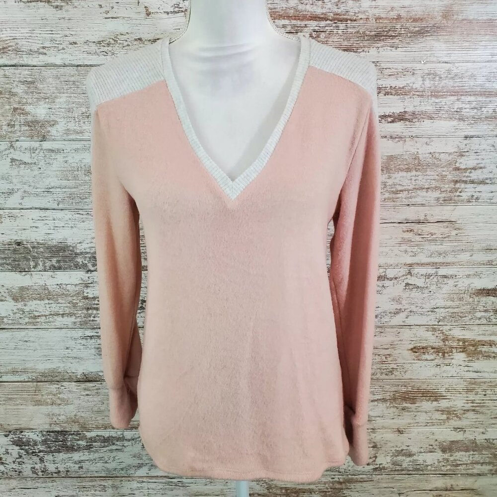 Poof! New York V-Neck Soft Sweater